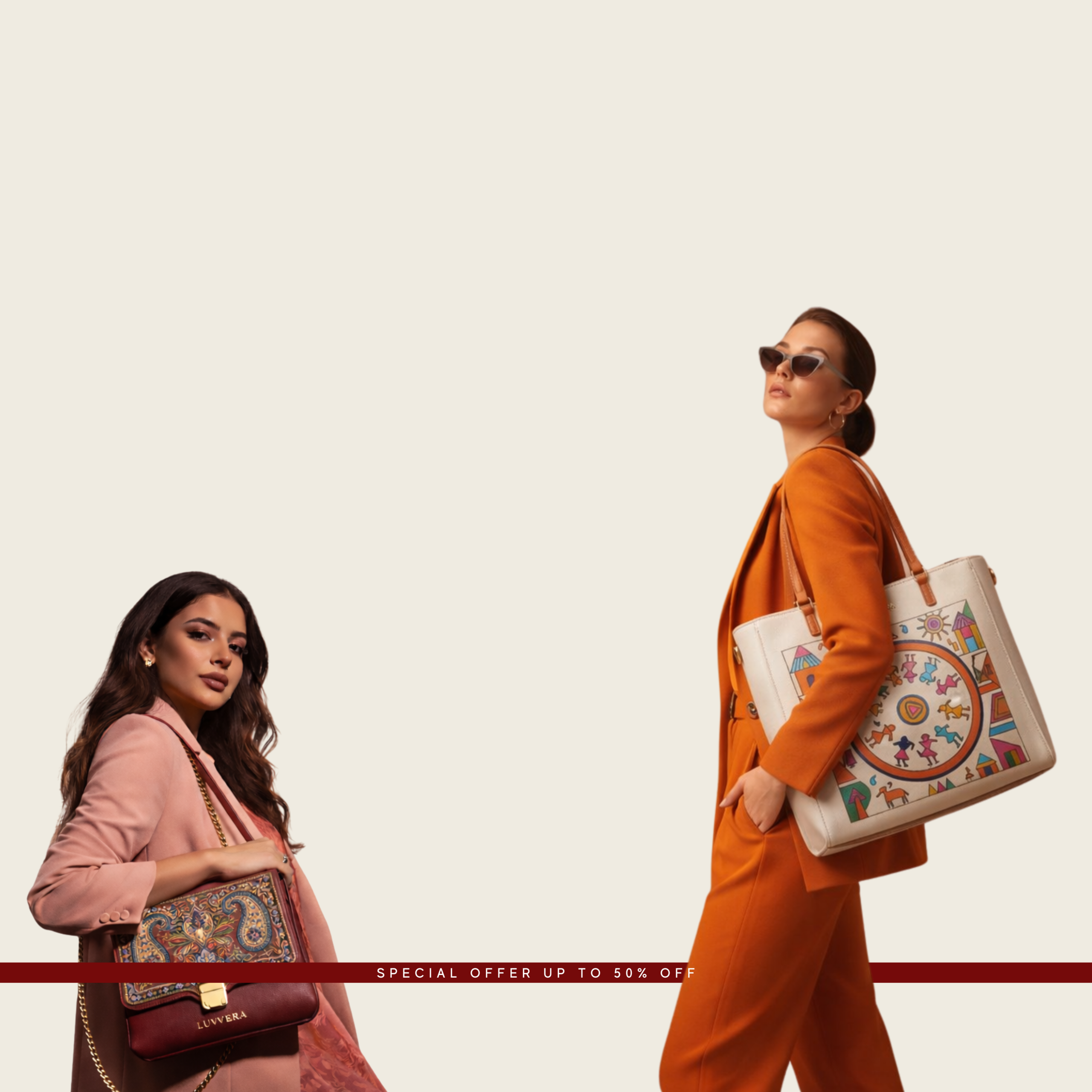 beige modern promotional fashion salesdiscounts banner (1000 x 1000 mm) (1)